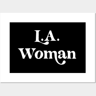 L.A. Woman Posters and Art